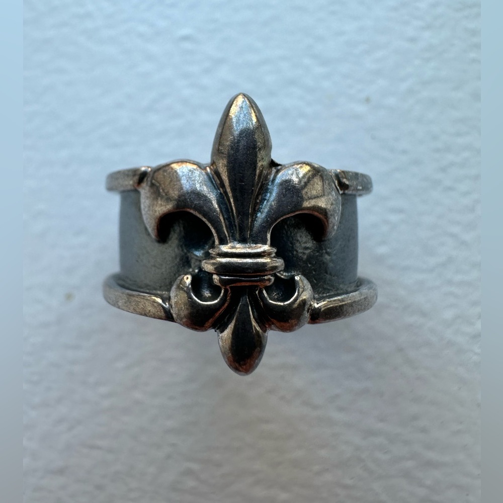 Mignon Faget Sterling Silver Fleur-de-Lis Ring